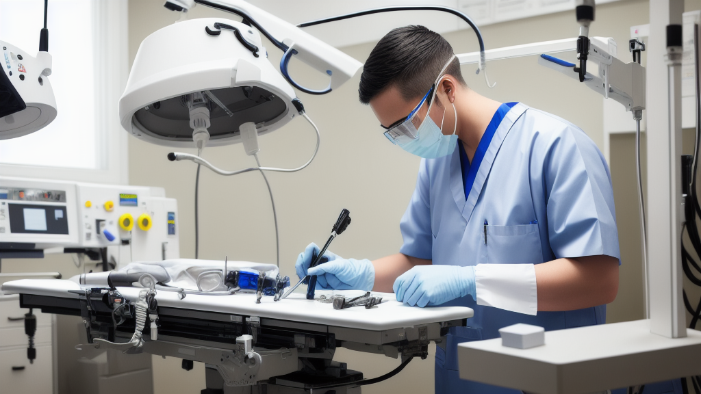 Dialysis equipment repair and calibration by a Nevada biomedical technician